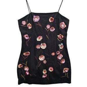 Anthropologie Maeve Womens Plus‎ Size 14 The Brynne 3D Floral Dress NWT